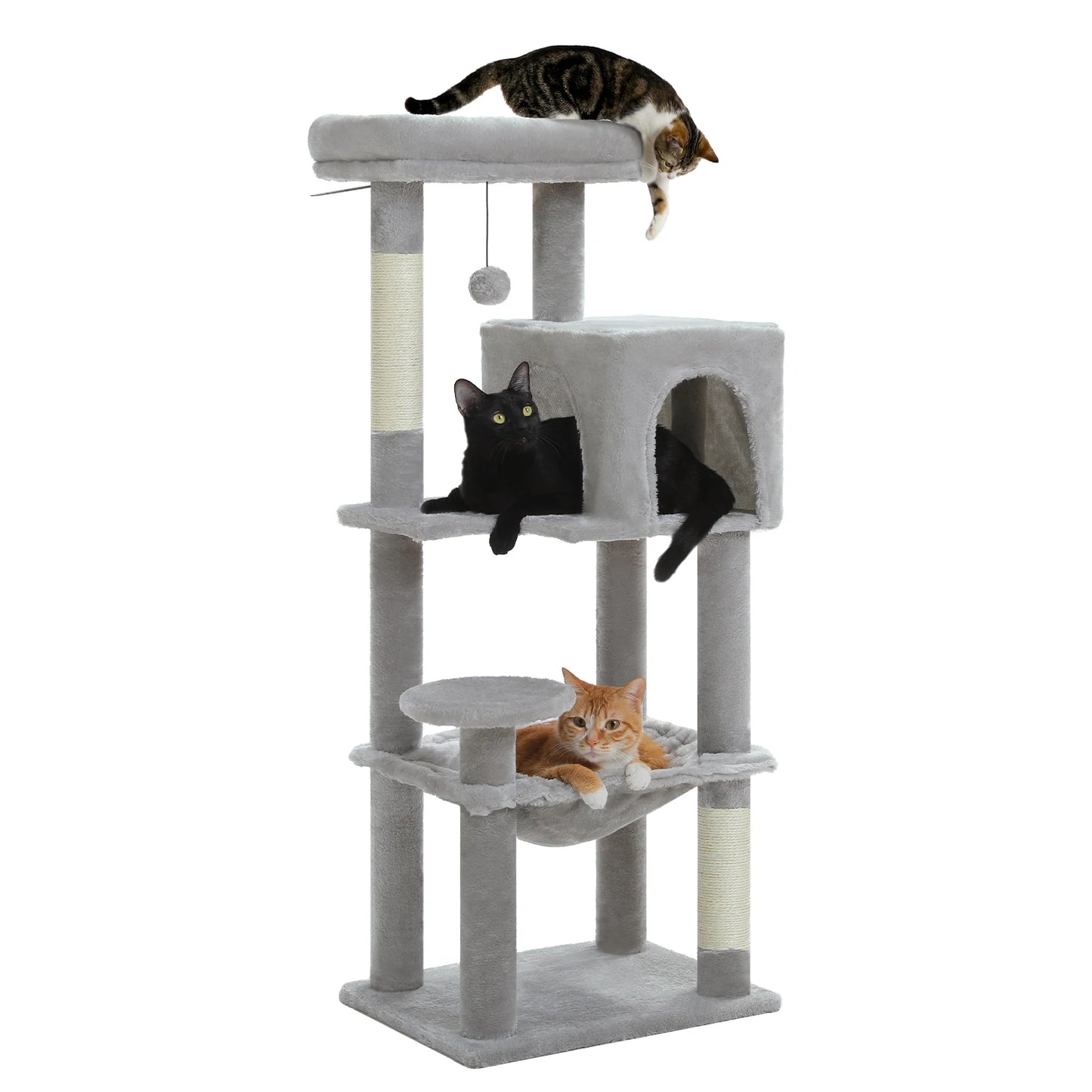 5-Level Cat Tree Tower with Top Perch