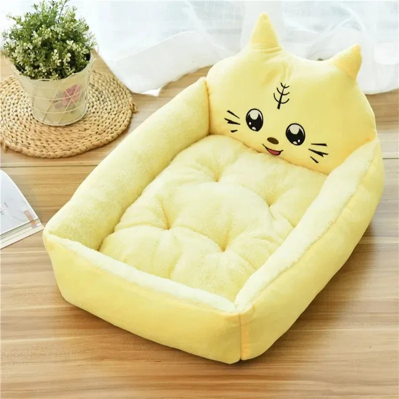 Pet Bed for Small Cats or Dogs, Super Soft Durable Fabric