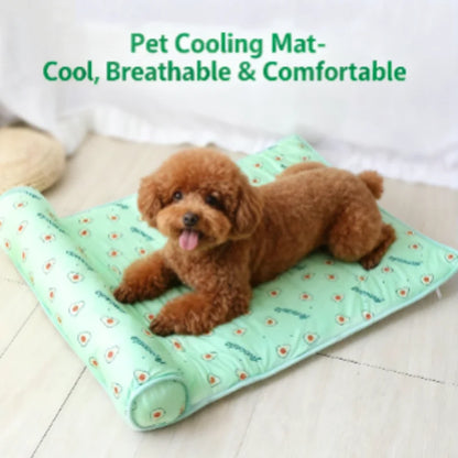 The Dog Mat Cooling Summer Pad - Keeping Your Pet Cool and Dry.