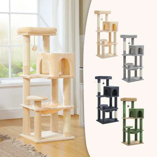 5-Level Cat Tree Tower with Top Perch