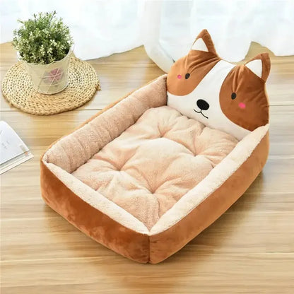 Pet Bed for Small Cats or Dogs, Super Soft Durable Fabric
