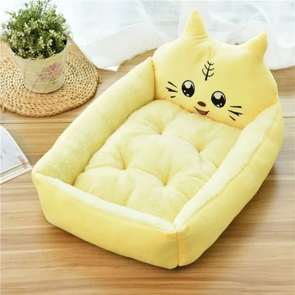 Pet Bed for Small Cats or Dogs, Super Soft Durable Fabric