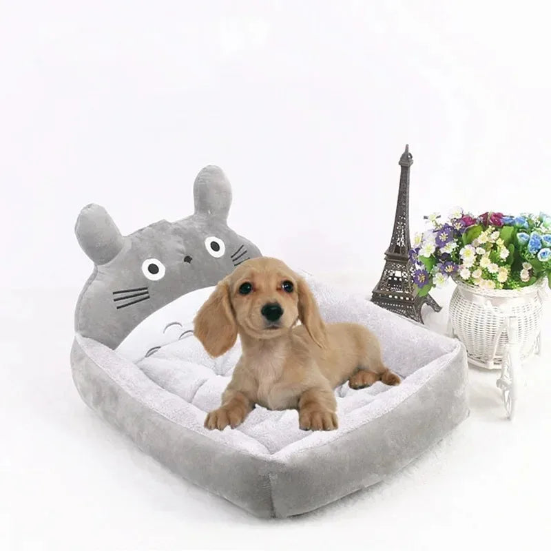 Pet Bed for Small Cats or Dogs, Super Soft Durable Fabric