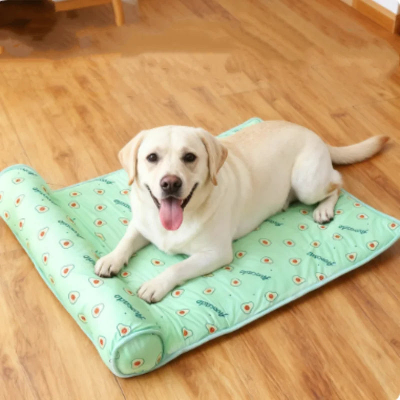 The Dog Mat Cooling Summer Pad - Keeping Your Pet Cool and Dry.