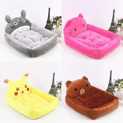 Pet Bed for Small Cats or Dogs, Super Soft Durable Fabric