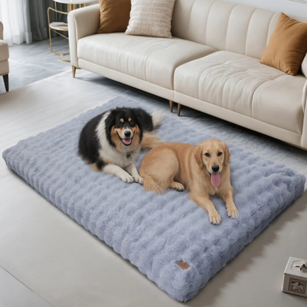 Ultra Plush Dog Bed - Soft Pet Cushion for Large Dogs