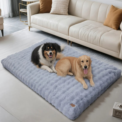 Ultra Plush Dog Bed - Soft Pet Cushion for Large Dogs