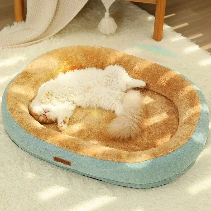 Plush Luxury Fluffy Bed - Pet Dog & Cat Bed