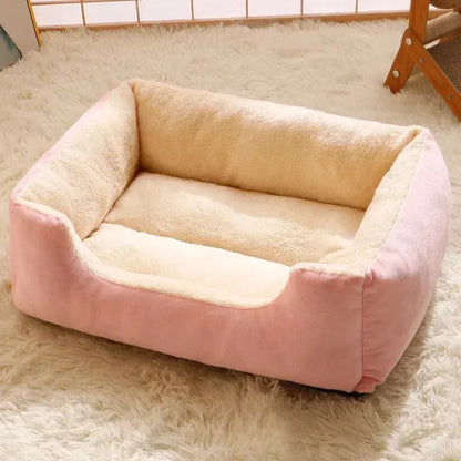 Bed for Cats and Small Dogs - Pet Cushion Bed