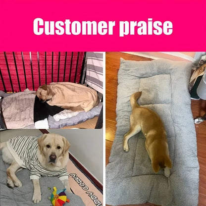 Oversized Plush Dog Cat Bed Pet Mat for All Size Cats and Dogs