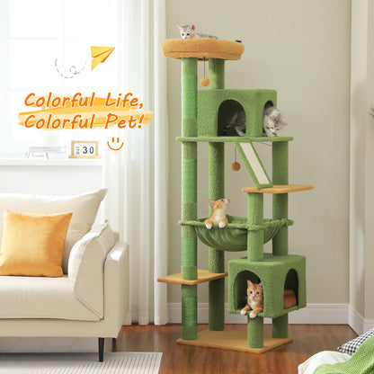 Large Cat Tree Tower with Scratching Post