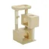 Small Cat Tree Cat Tower with Natural Sisal Scratching Post