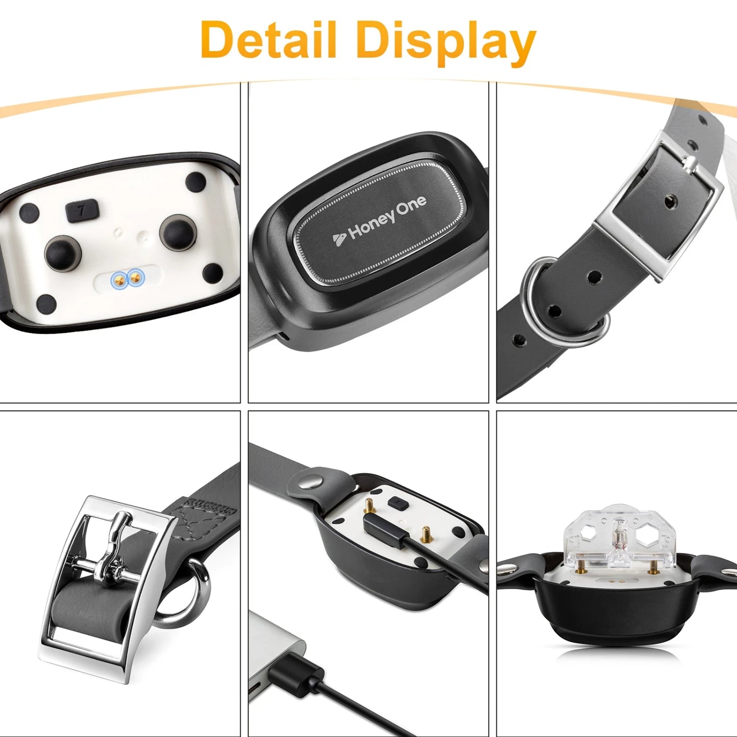 3300FT Remote Shock Dog Training Collar, Vibrating Dog Collar Waterproof&Rechargeable Electric Collar for Dogs