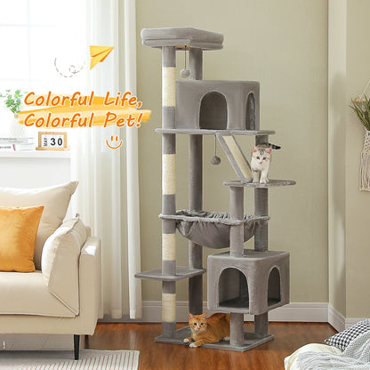 Large Cat Tree Tower with Scratching Post