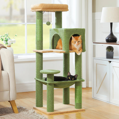 5-Level Cat Tree Tower with Top Perch
