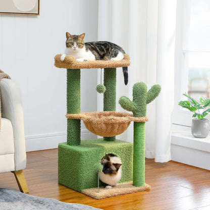Cactus Cat Tree Tower, Cat Condo
