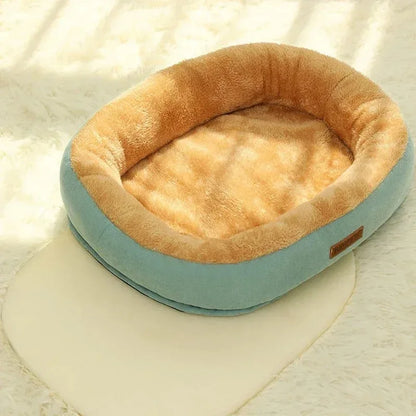 Plush Luxury Fluffy Bed - Pet Dog & Cat Bed