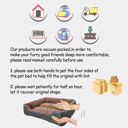 Dog Pet Beds for Large and Small Dog & Cats