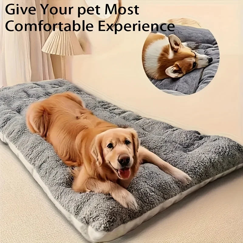 Oversized Plush Dog Cat Bed Pet Mat for All Size Cats and Dogs