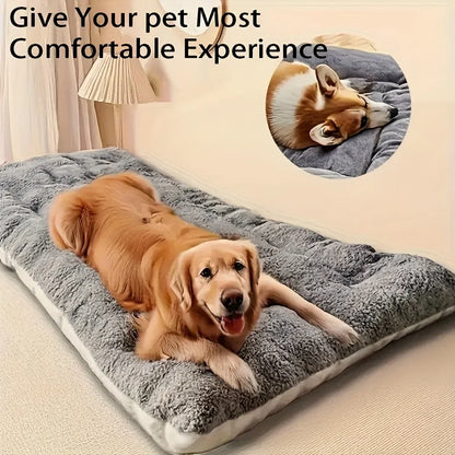 Oversized Plush Dog Cat Bed Pet Mat for All Size Cats and Dogs