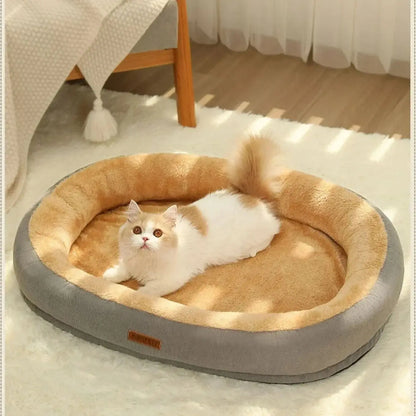 Plush Luxury Fluffy Bed - Pet Dog & Cat Bed