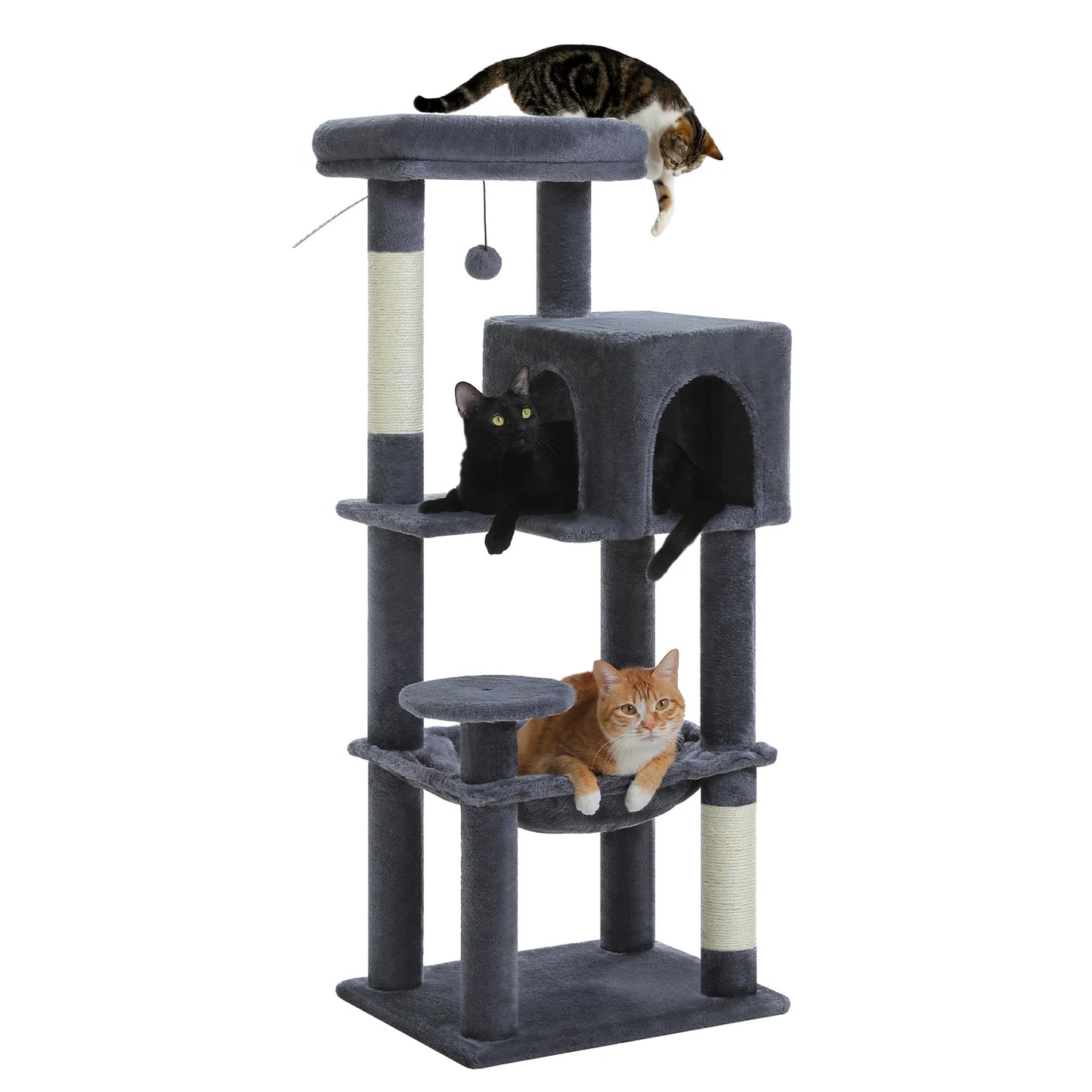 5-Level Cat Tree Tower with Top Perch