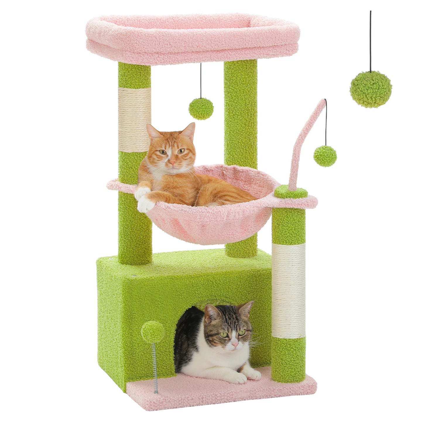 Cactus Cat Tree Tower, Cat Condo